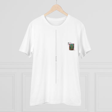 Ausgefallenes weißes T-Shirt aus Bio-Baumwolle™
